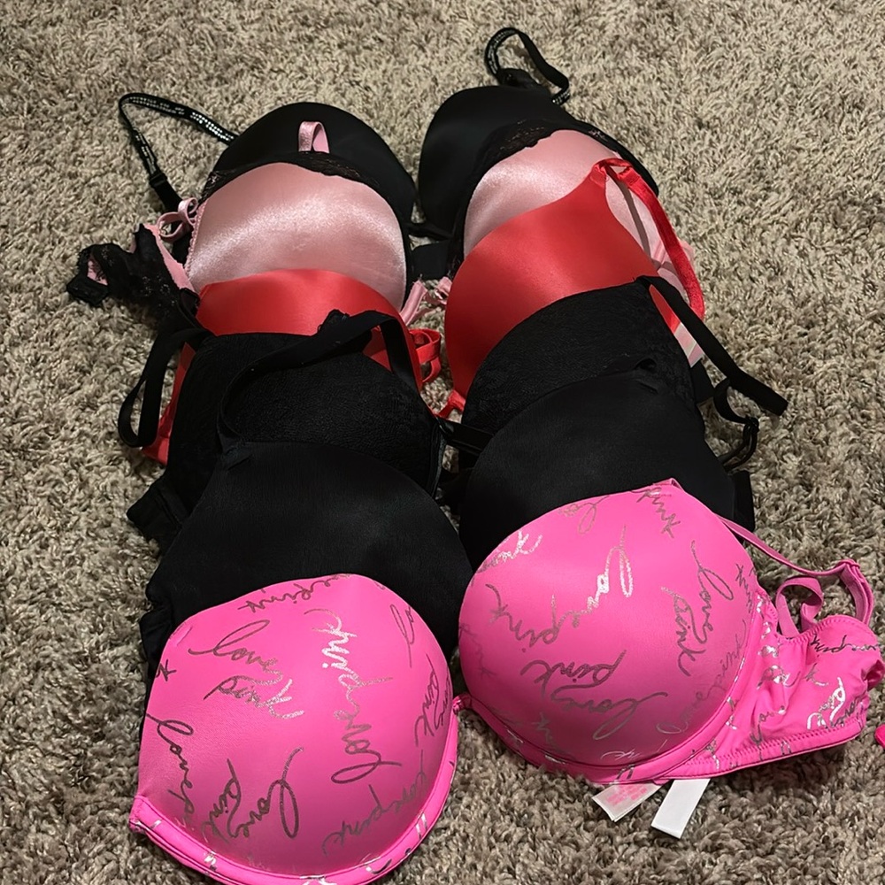 Victoria’s Secret/Pink bras